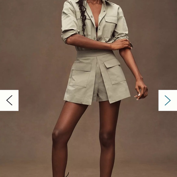 Anthropologie Mare Mara Skort Utility Romper - Picture 3 of 4